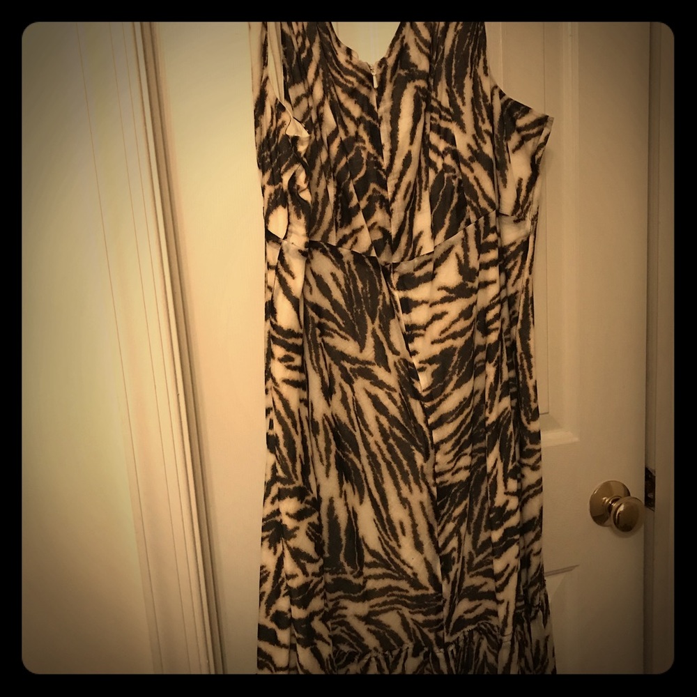 Animal print dress